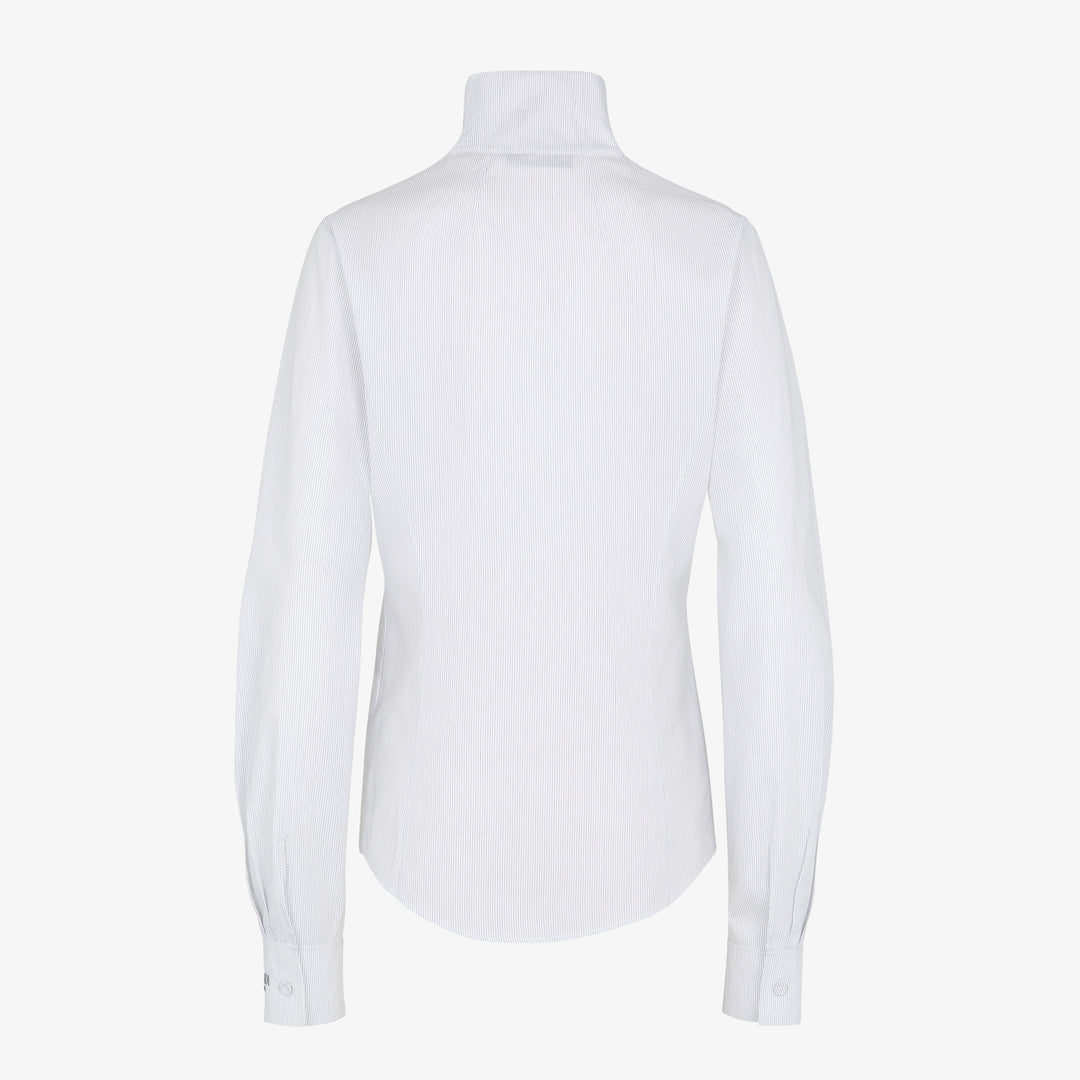 Fendi White cotton striped shirt