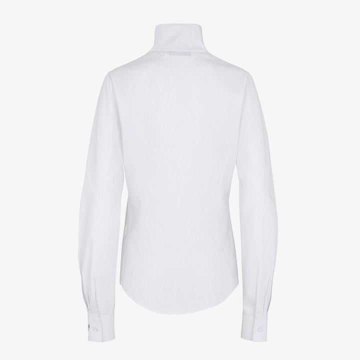 Fendi White cotton striped shirt