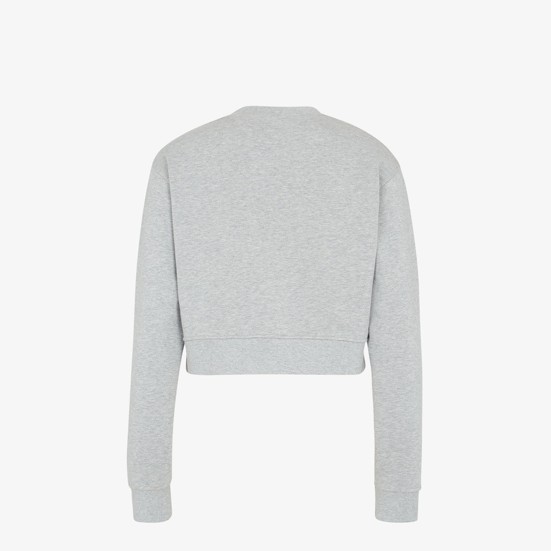 Fendi Gray jersey sweatshirt
