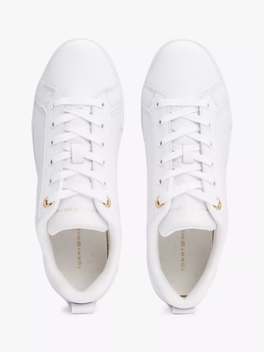 Tommy Hilfiger Hilfiger Logo Leather Sneaker