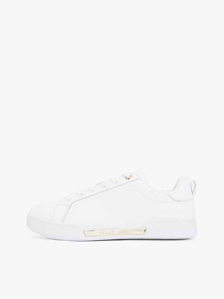 Tommy Hilfiger Hilfiger Logo Leather Sneaker