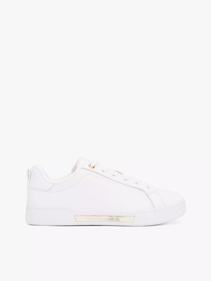 Tommy Hilfiger Hilfiger Logo Leather Sneaker