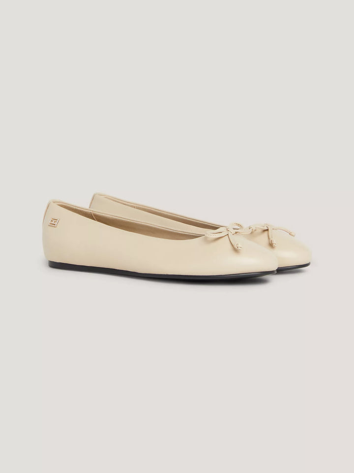 Tommy Hilfiger Leather Ballet Flat