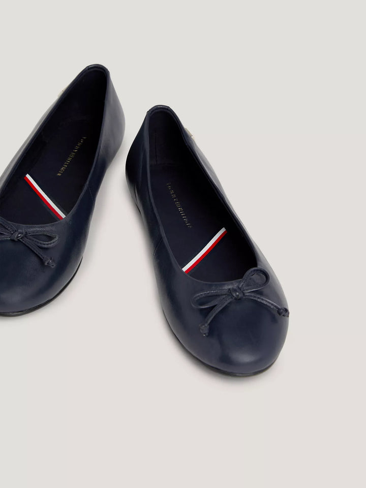 Tommy Hilfiger Leather Ballet Flat