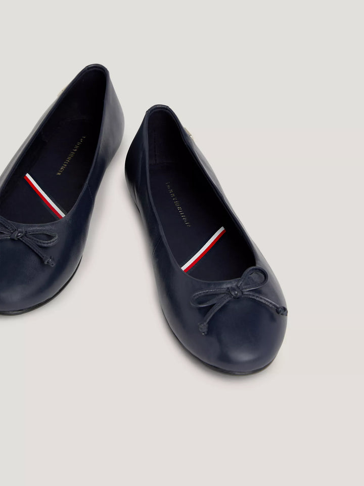 Tommy Hilfiger Leather Ballet Flat