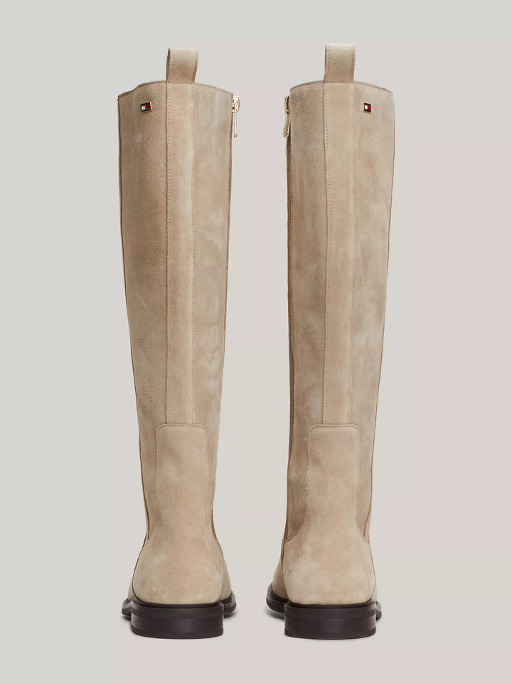 Tommy Hilfiger Zip-Up Suede High Boot