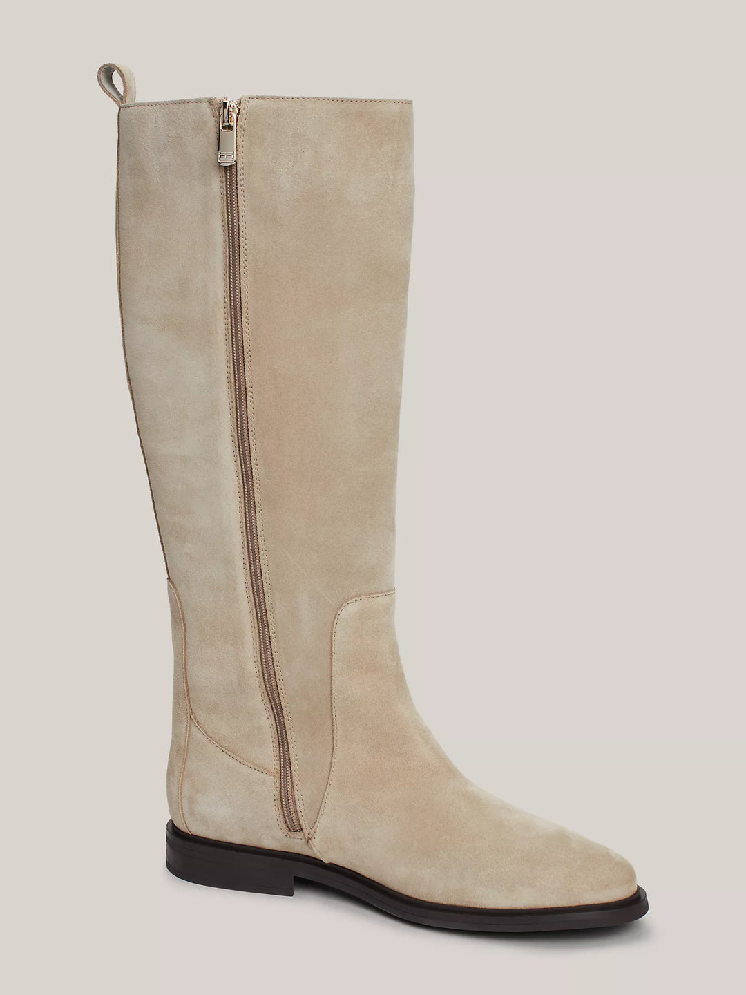 Tommy Hilfiger Zip-Up Suede High Boot