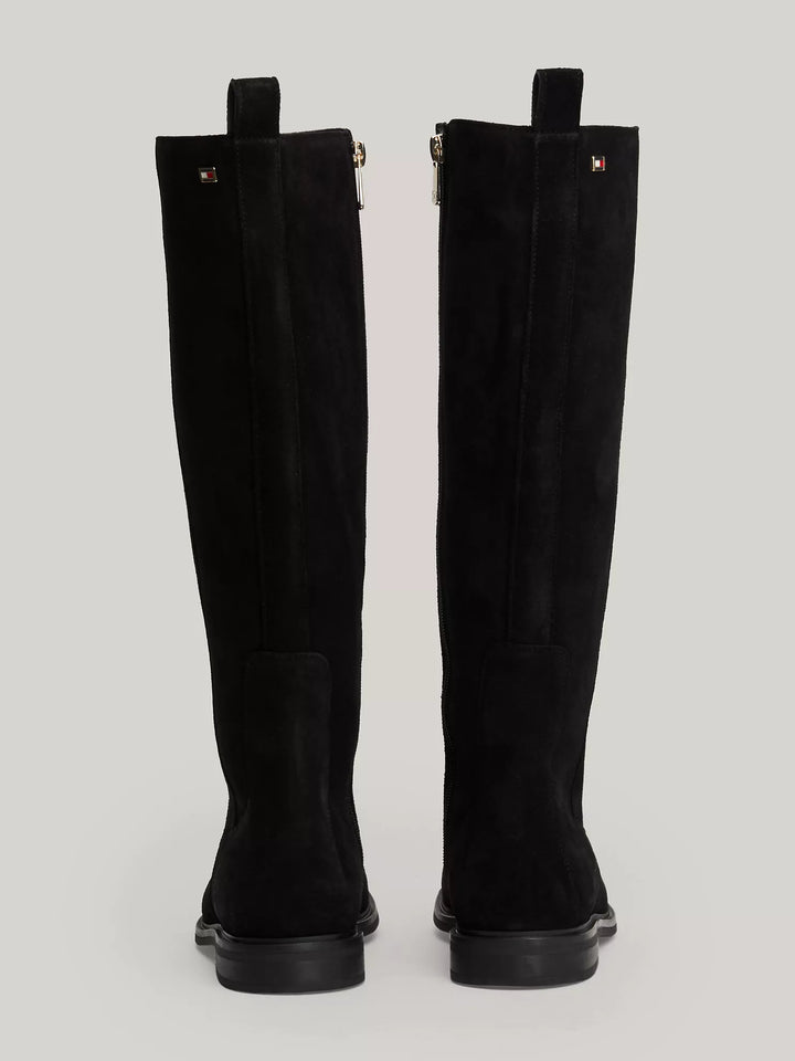 Tommy Hilfiger Zip-Up Suede High Boot