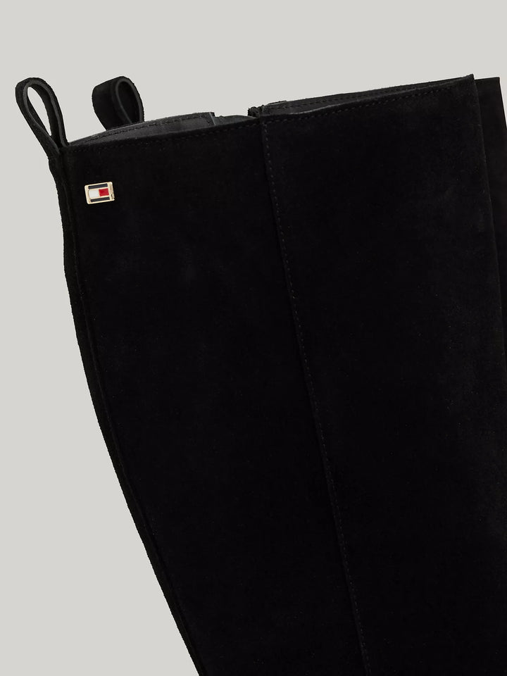Tommy Hilfiger Zip-Up Suede High Boot