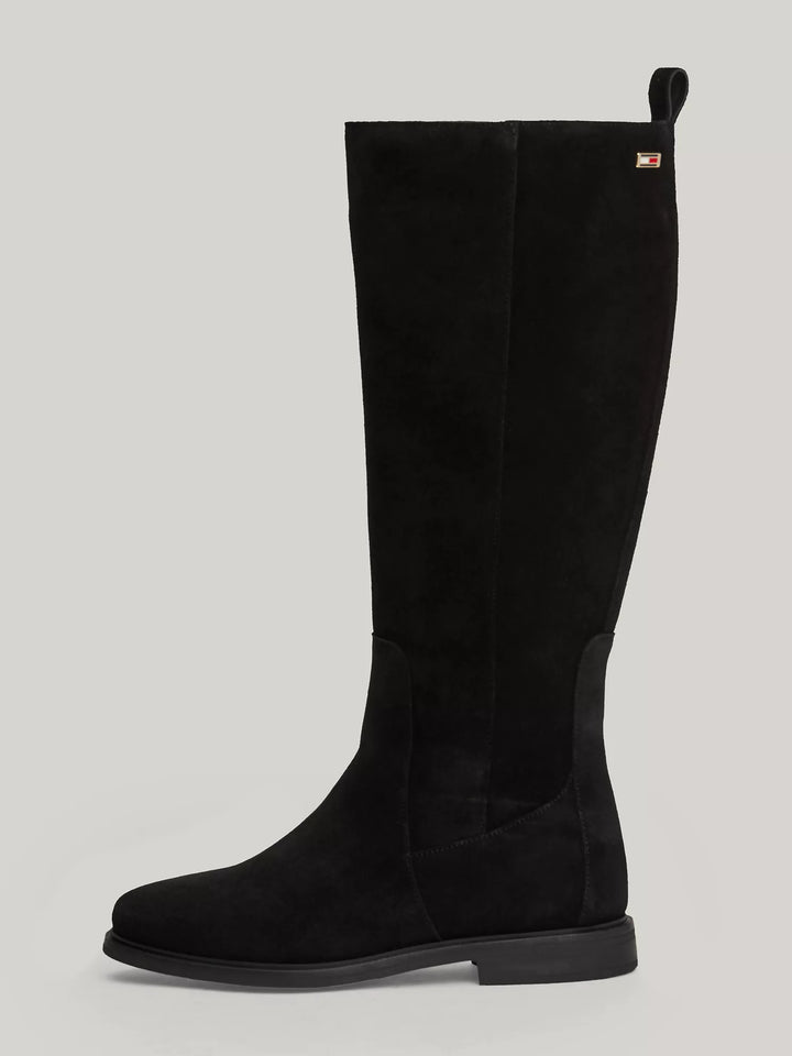 Tommy Hilfiger Zip-Up Suede High Boot