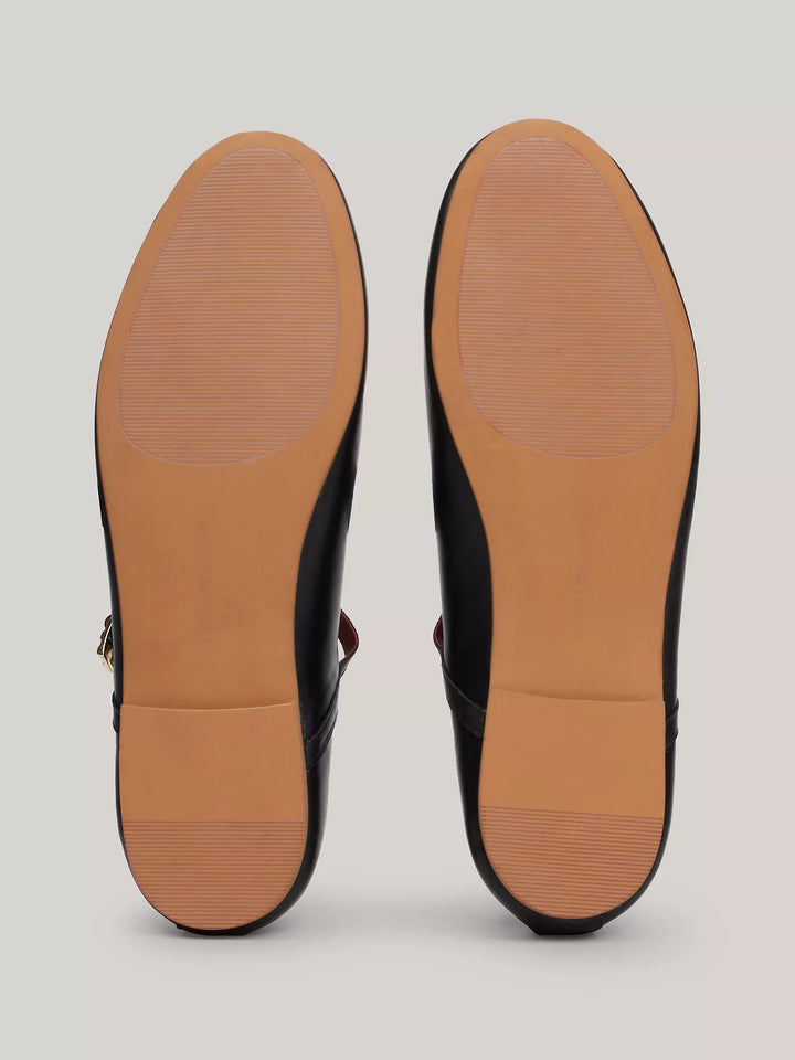Tommy Hilfiger Leather Mary Jane Ballet Flat