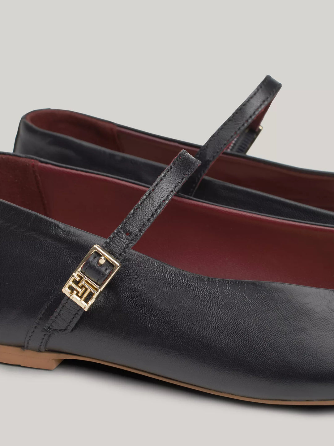 Tommy Hilfiger Leather Mary Jane Ballet Flat