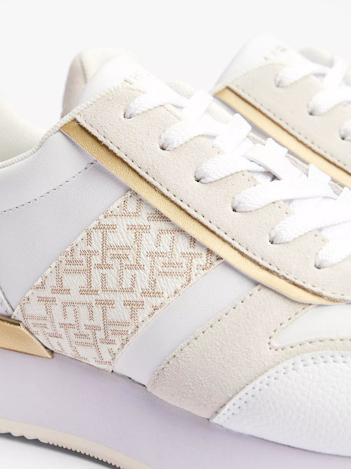 Tommy Hilfiger Monogram Stripe Runner Sneaker