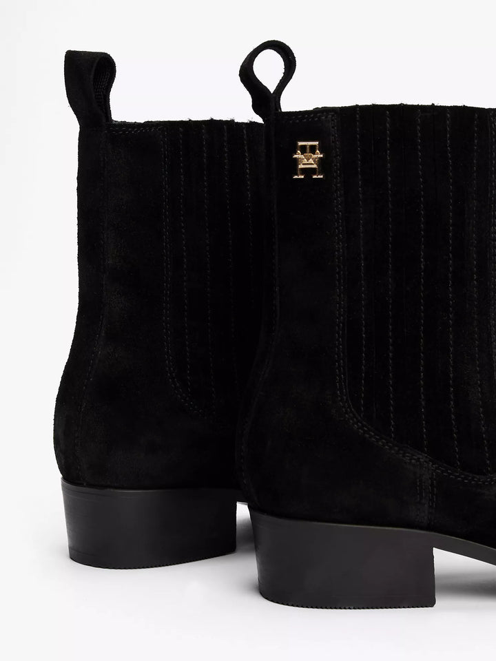 Tommy Hilfiger Suede Cowboy Chelsea Boot