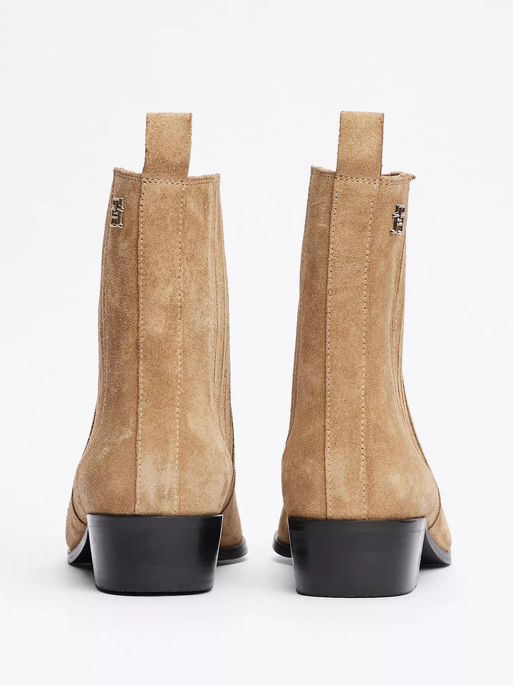 Tommy Hilfiger Suede Cowboy Chelsea Boot