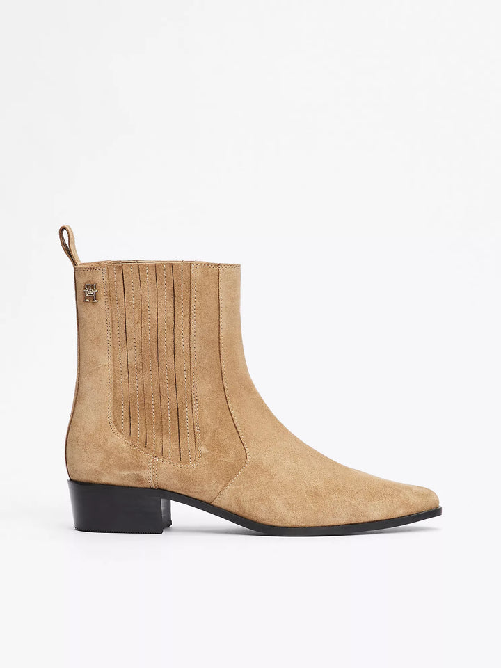 Tommy Hilfiger Suede Cowboy Chelsea Boot