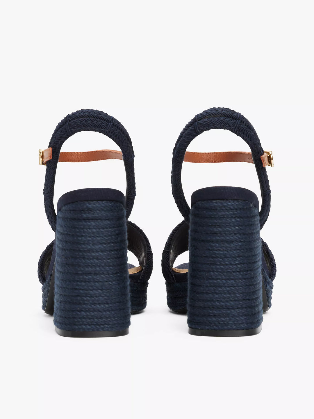 Tommy Hilfiger Jute-Trim Block-Heel Platform Sandal