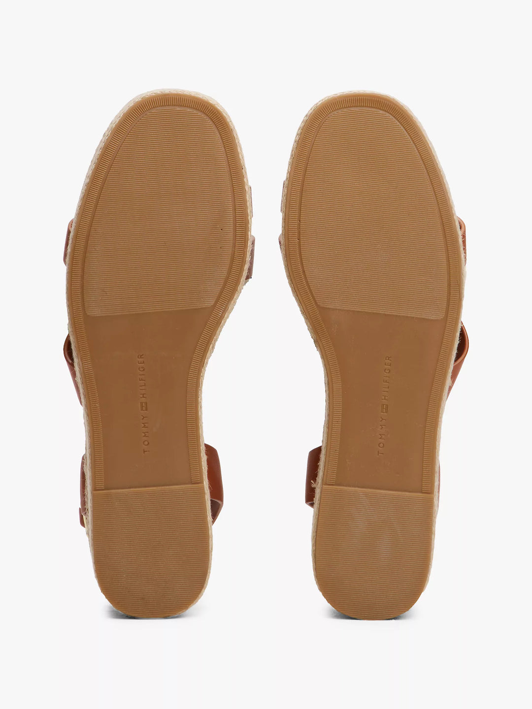Tommy Hilfiger Leather-Strap Platform Espadrille