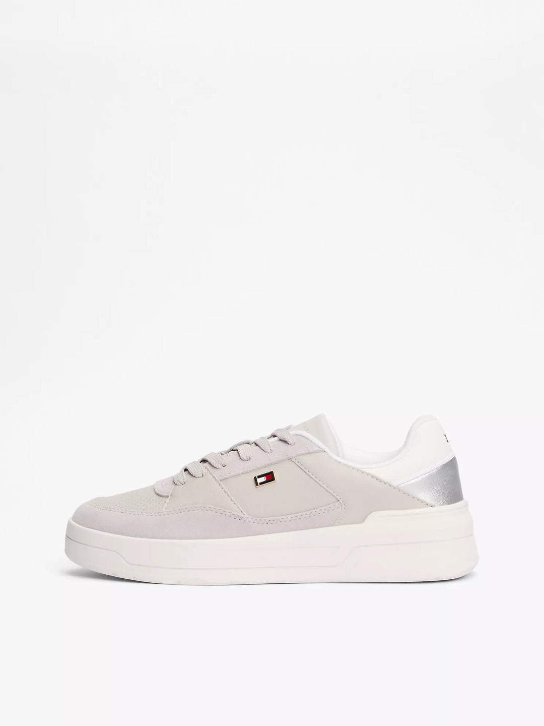 Tommy Hilfiger Flag Emblem Metallic Sneaker