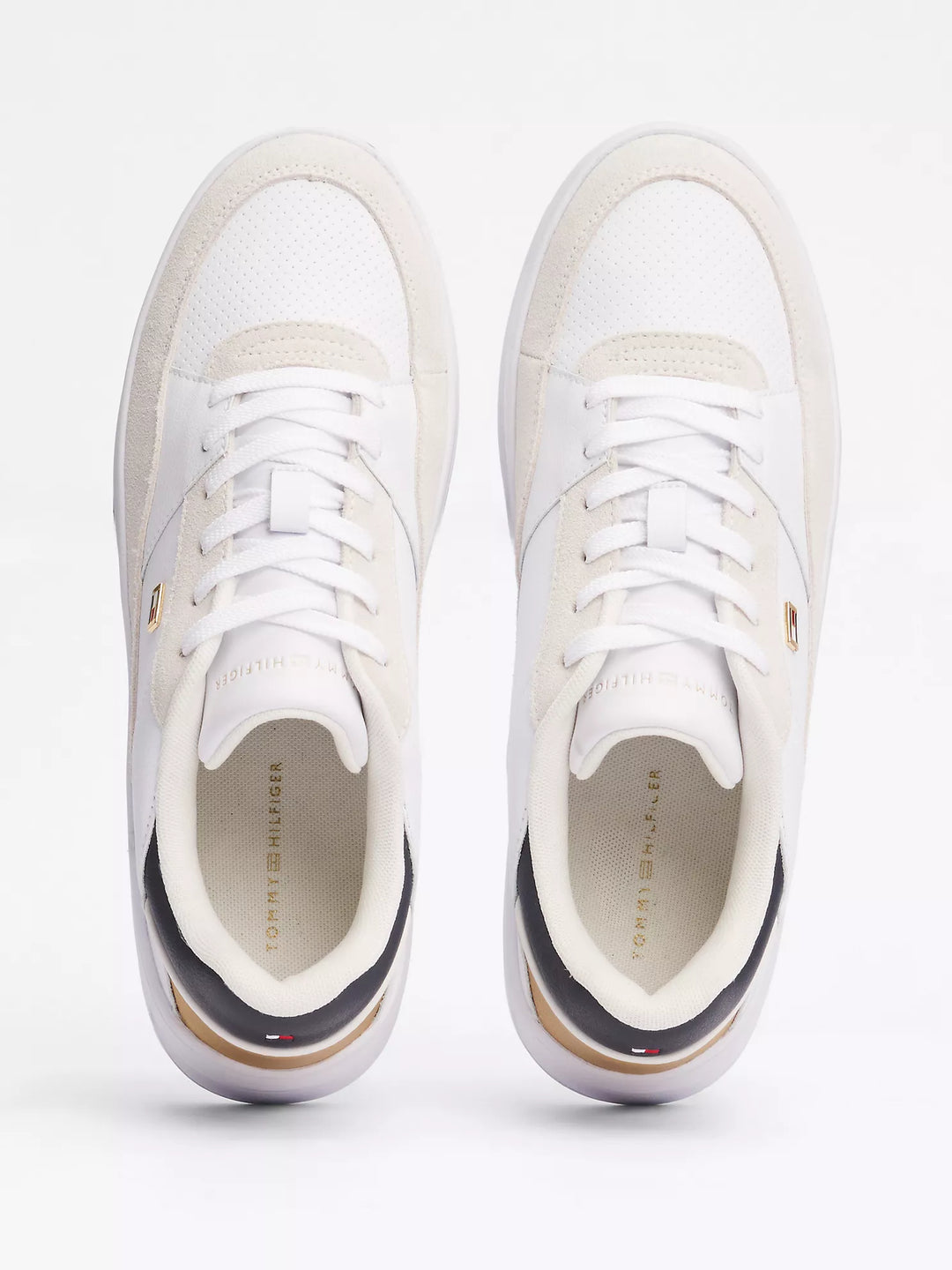 Tommy Hilfiger Flag Emblem Metallic Sneaker