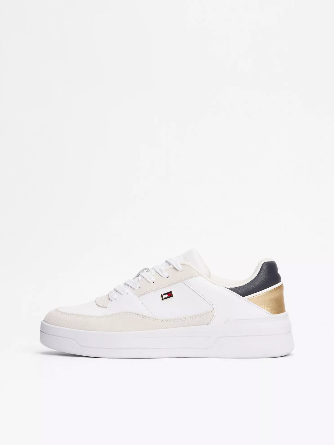 Tommy Hilfiger Flag Emblem Metallic Sneaker