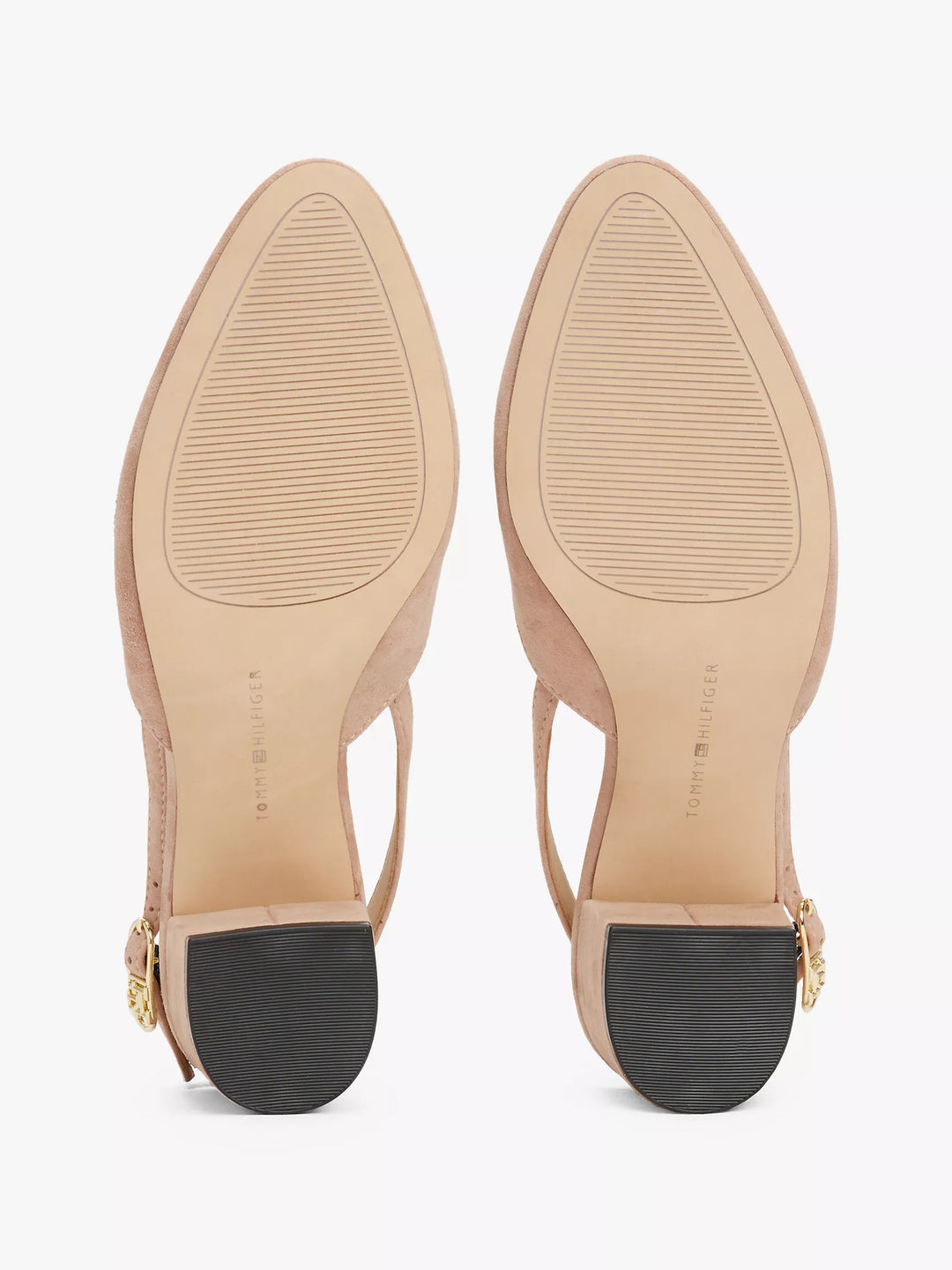 Tommy Hilfiger Suede Block-Heel Slingback