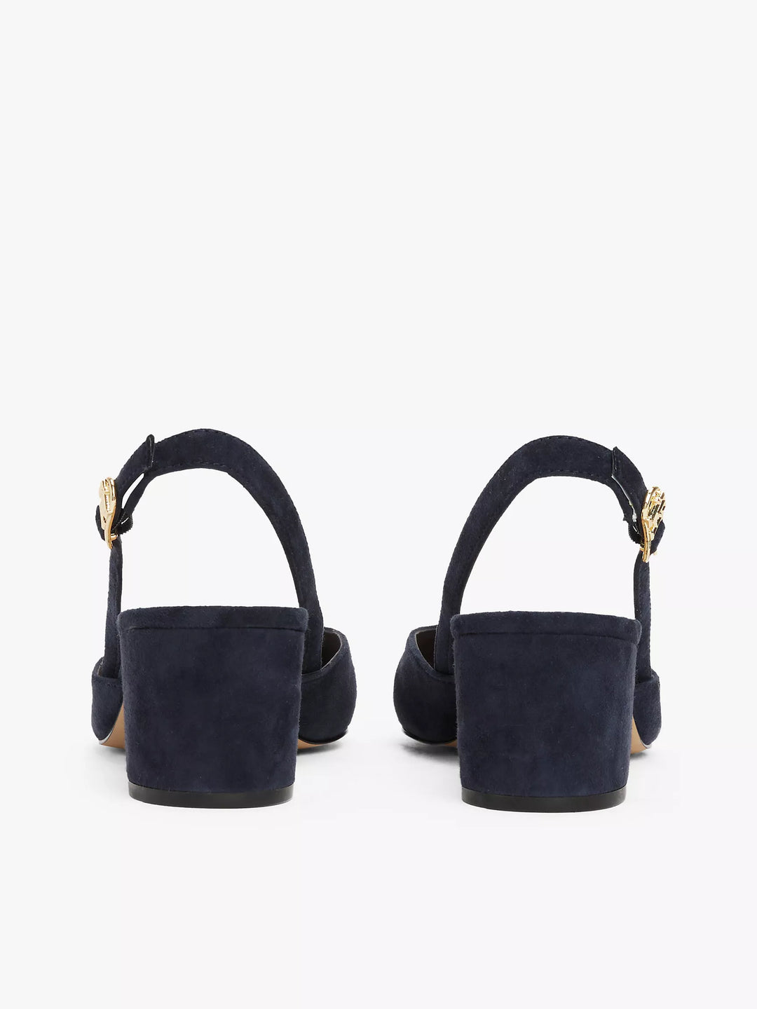 Tommy Hilfiger Suede Block-Heel Slingback