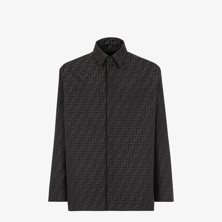 Fendi Blouson FF jacquard fabric jacket