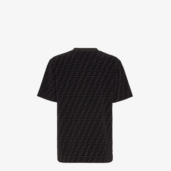 Fendi T-shirt in white piqué