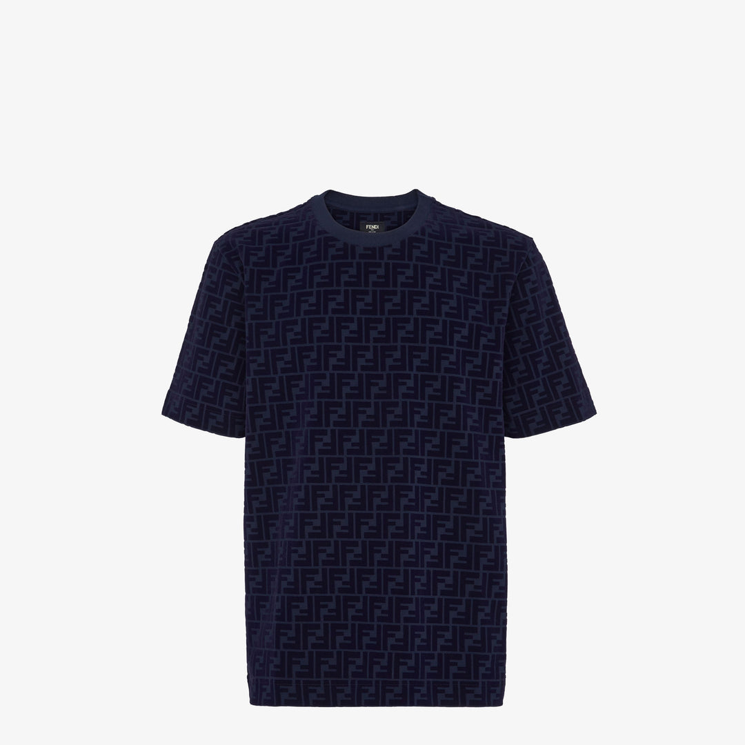 Fendi T-shirt in black piqué