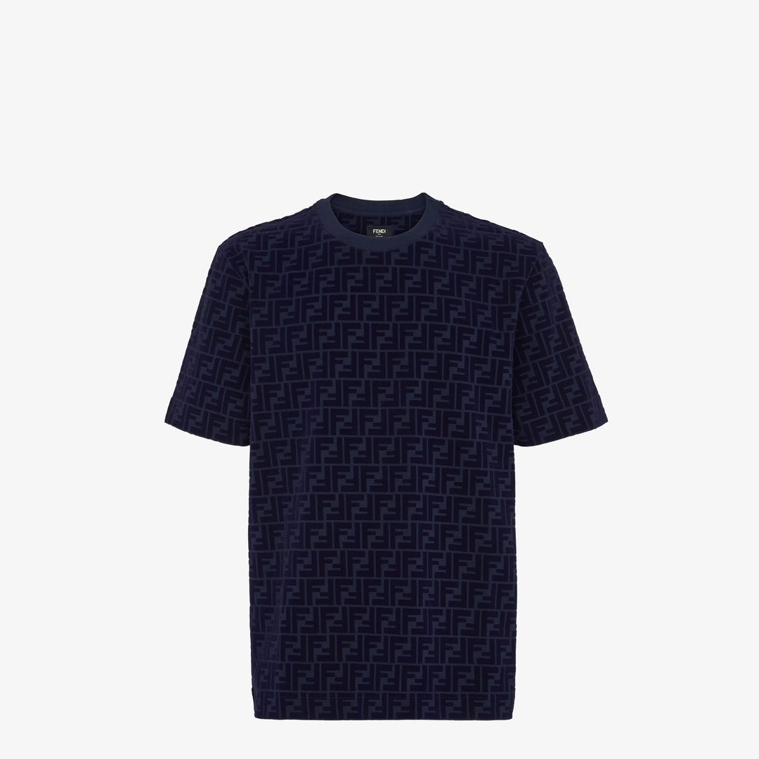 Fendi T-shirt in white piqué