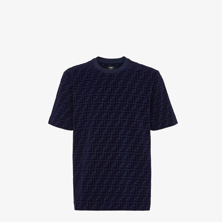 Fendi T-shirt in white piqué