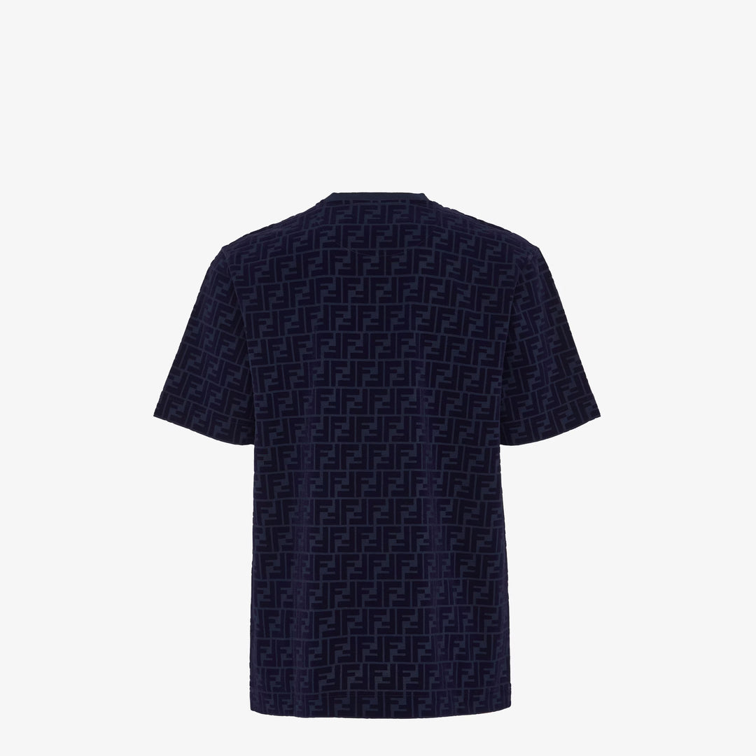 Fendi T-shirt in white piqué