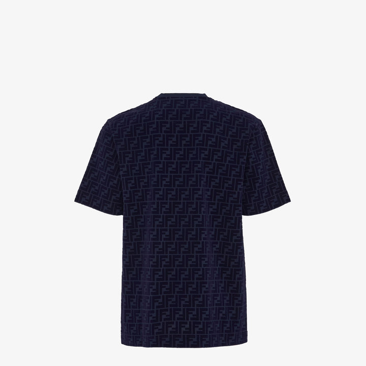 Fendi T-shirt in white piqué