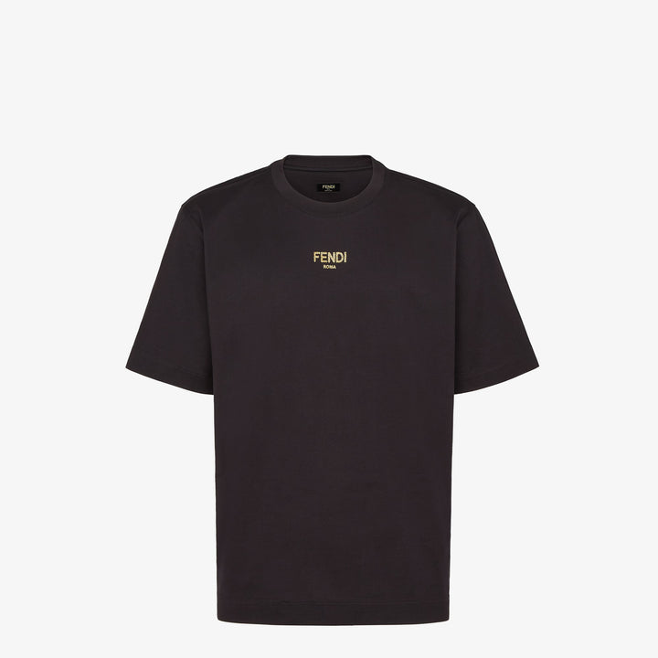 Fendi Black cotton T-shirt