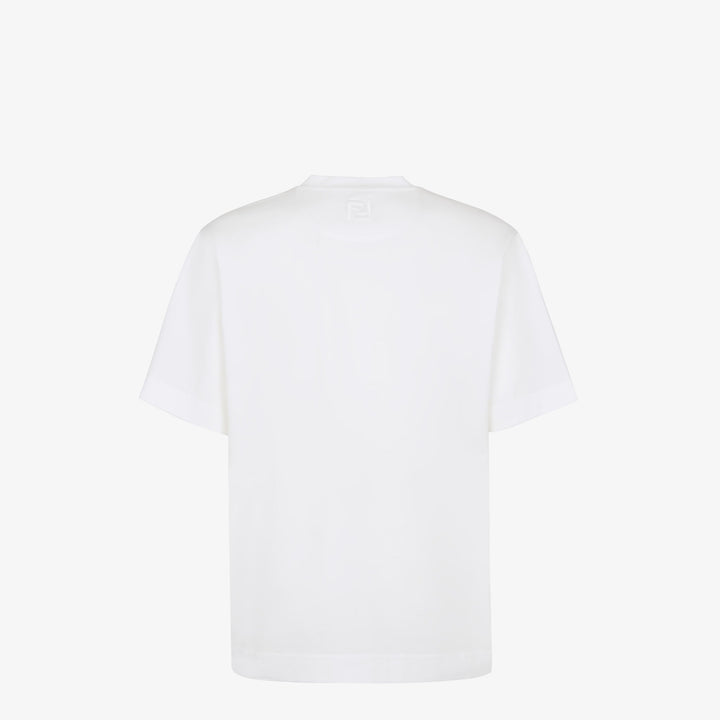 Fendi White cotton Fendilicious T-shirt