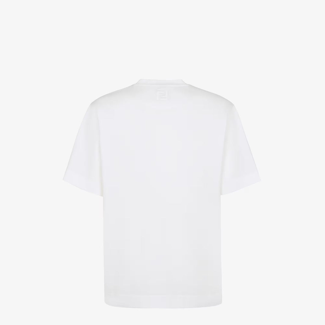 Fendi White cotton Fendilicious T-shirt