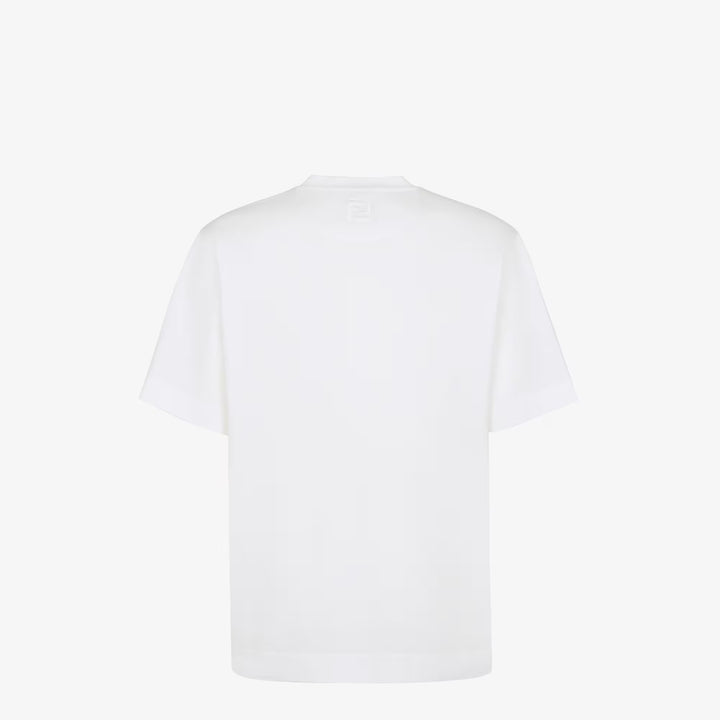 Fendi White cotton Fendilicious T-shirt