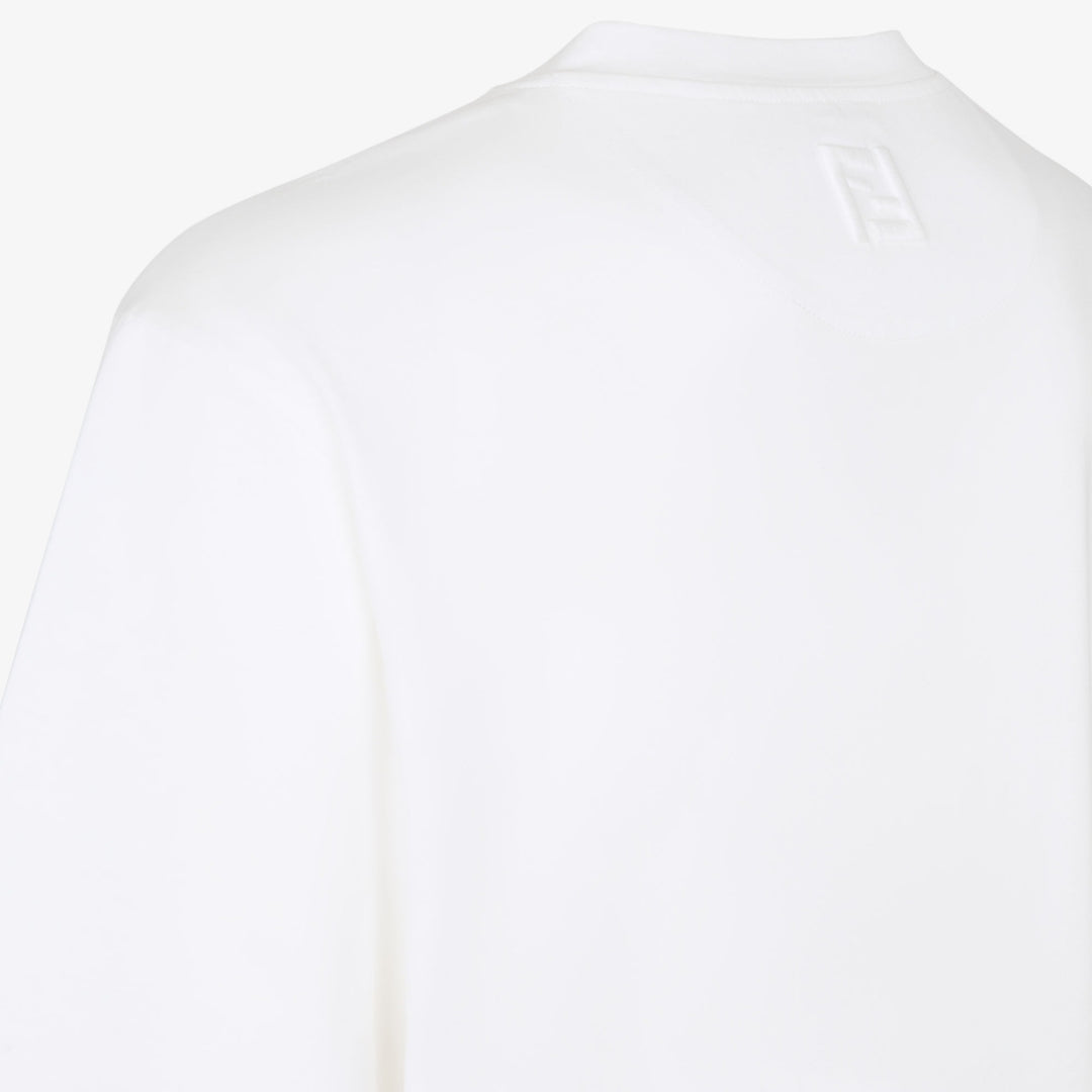 Fendi White cotton Fendilicious T-shirt
