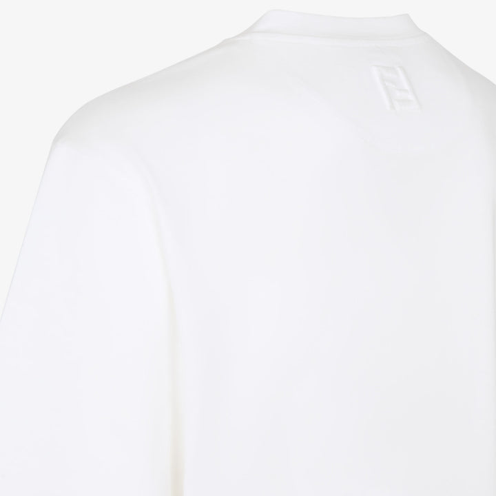 Fendi White cotton Fendilicious T-shirt