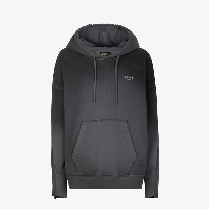 Fendi Gray jersey sweatshirt