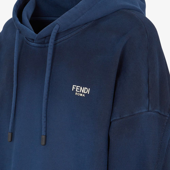 Fendi Blue cotton sweatshirt