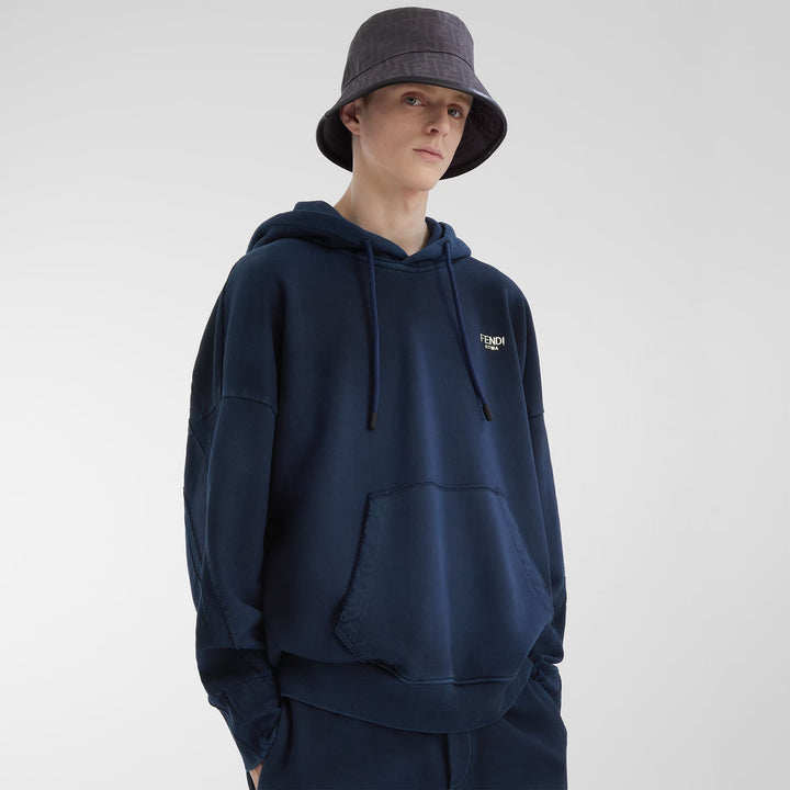 Fendi Blue cotton sweatshirt