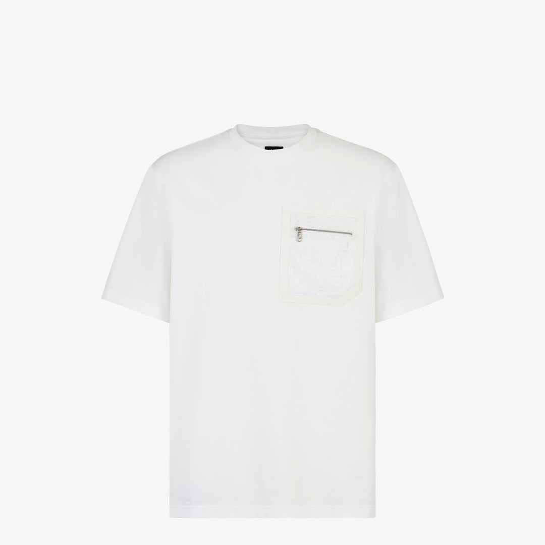 Fendi White cotton T-shirt