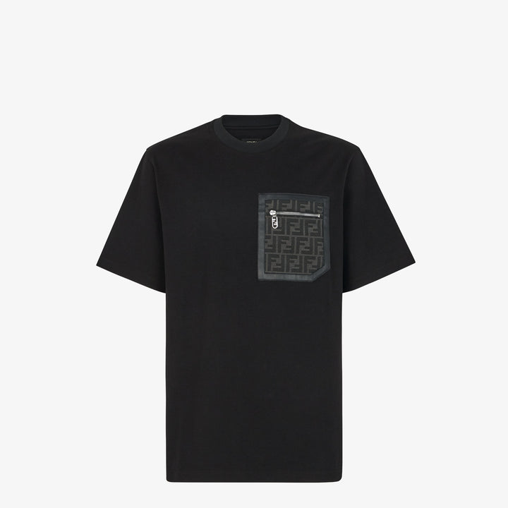 Fendi Black jersey T-shirt