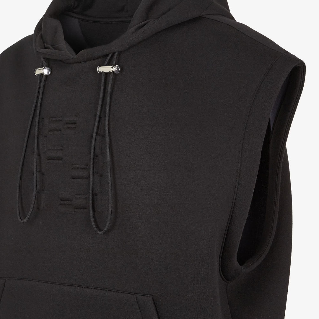 Fendi Black cotton sweatshirt