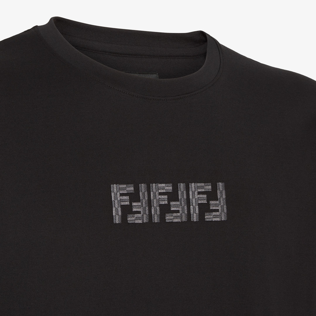 Fendi Black cotton T-shirts