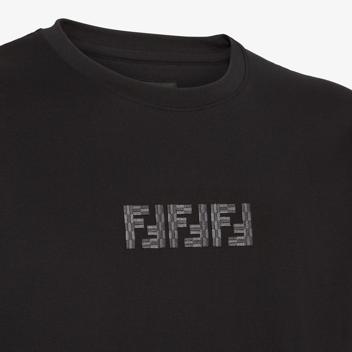 Fendi Black cotton T-shirts