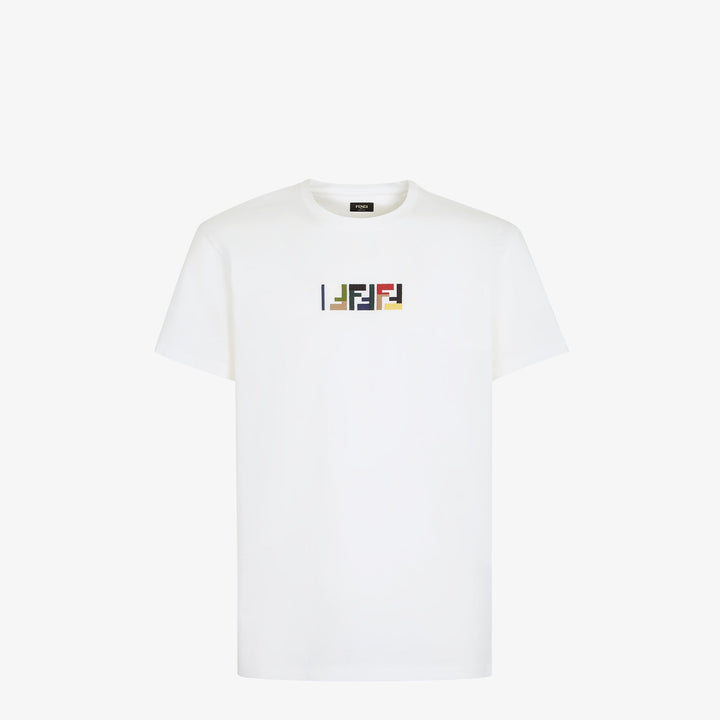 Fendi White cotton T-shirt