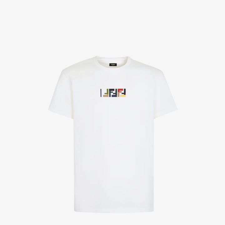 Fendi White cotton T-shirt